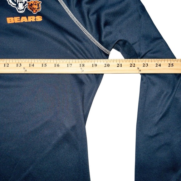 NFL Chicago Bears Qtr Zip Pullover Womens Large NFL‎ Football - Picture 5 of 7